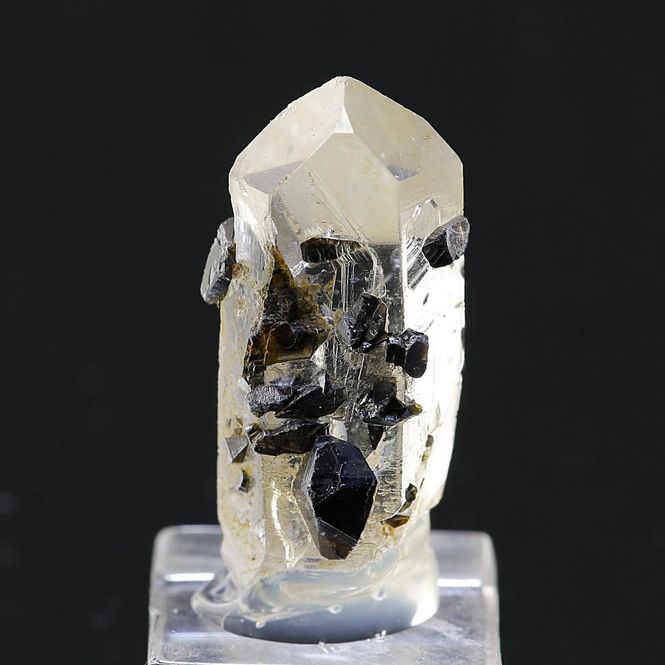 Main Image Anatase on Quartz from Hardangervidda, Norway