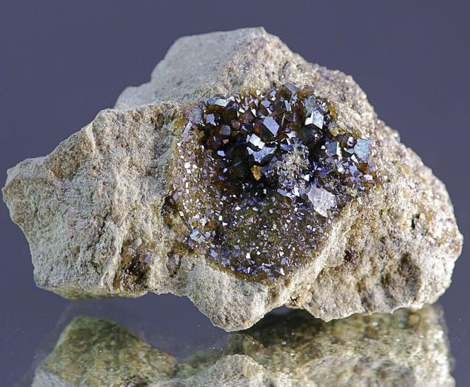 Main Image Iridescent Andradite Garnets – ...
